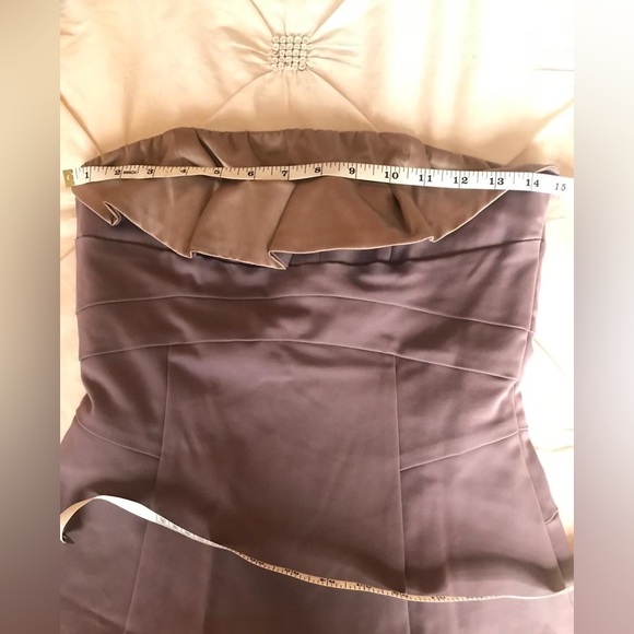 Compagnia Italiana strapless bustier/corset in lilac and beige color. NWT sz 4 - Picture 6 of 13